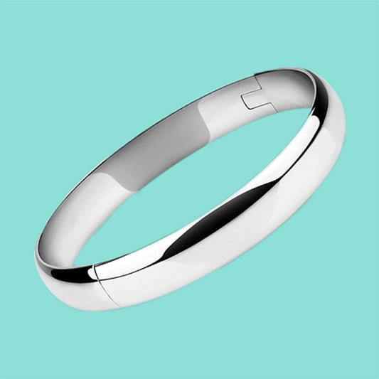Sterling Silver Smooth Solid Bracelet Bangle