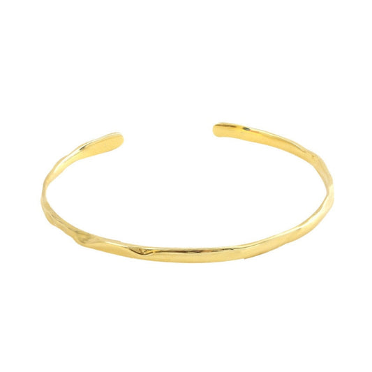 Sterling Silver Irregular Cuff Bracelet